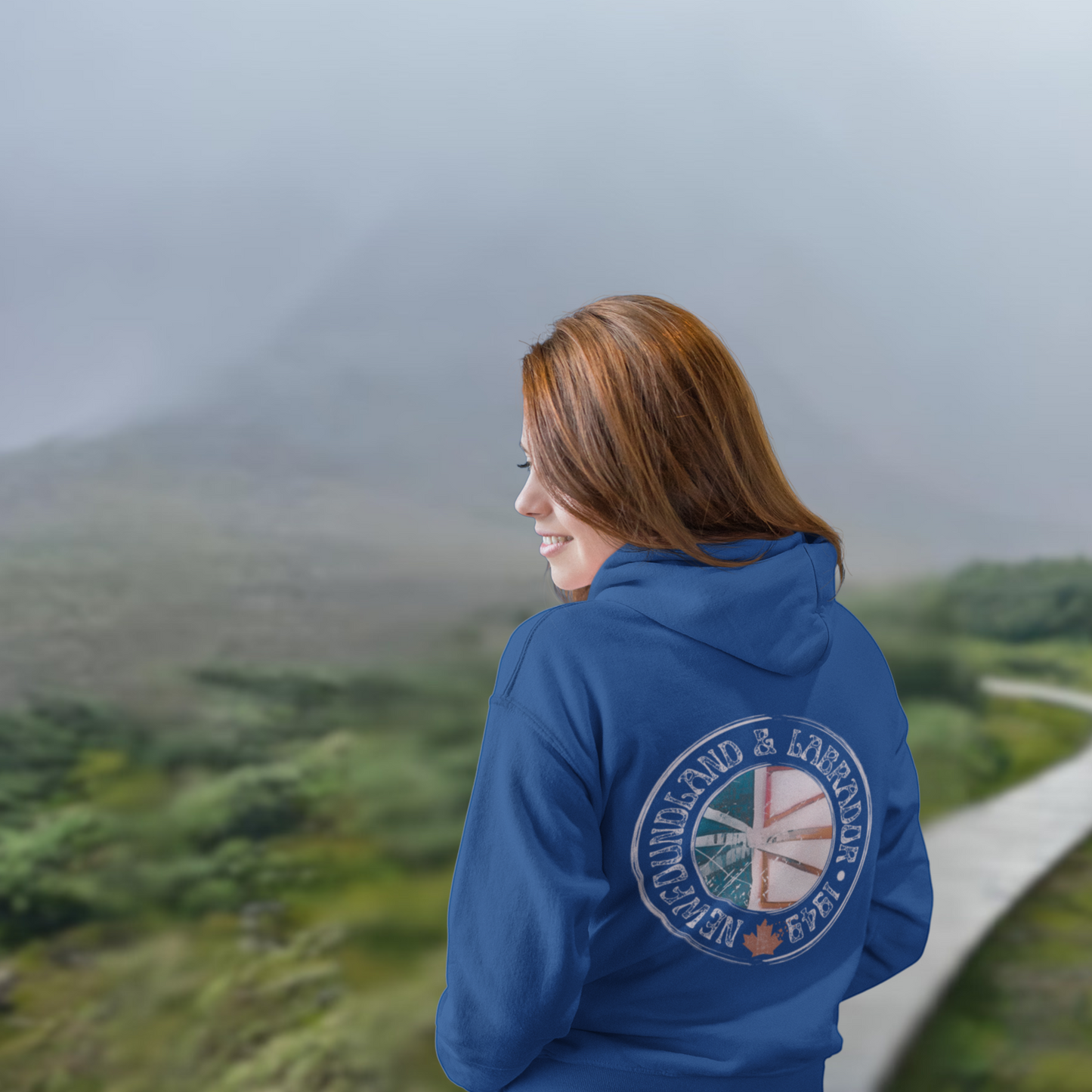 Newfoundland and Labrador's Unisex oversized hoodie