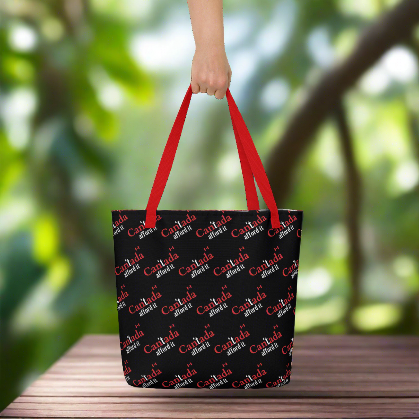 All-Over Print Large Tote Bag