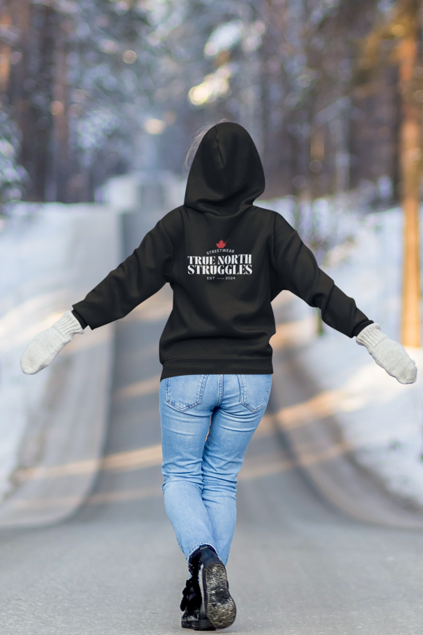 TNS's Unisex heavy blend zip hoodie