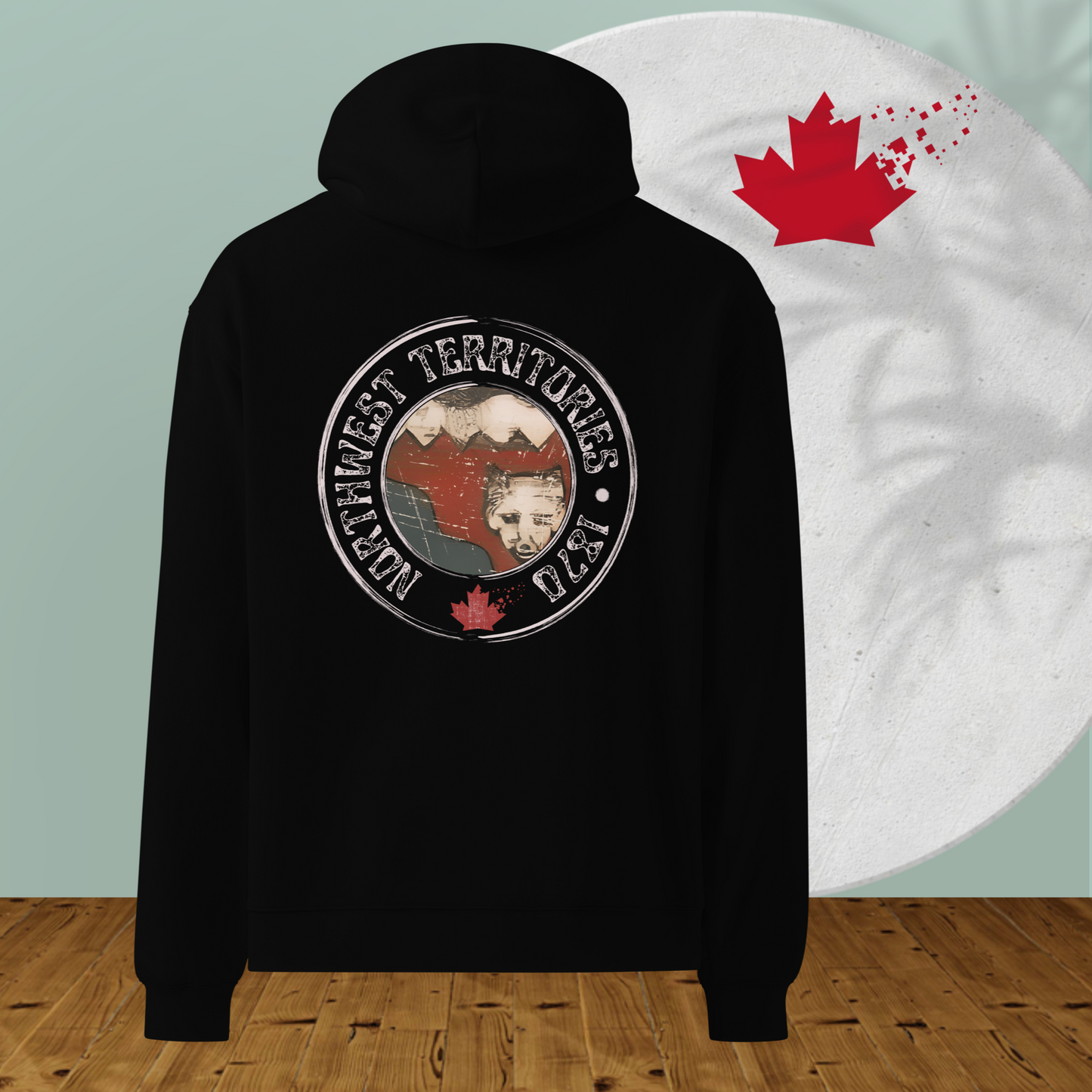 Northwest Territories Unisex oversized hoodie