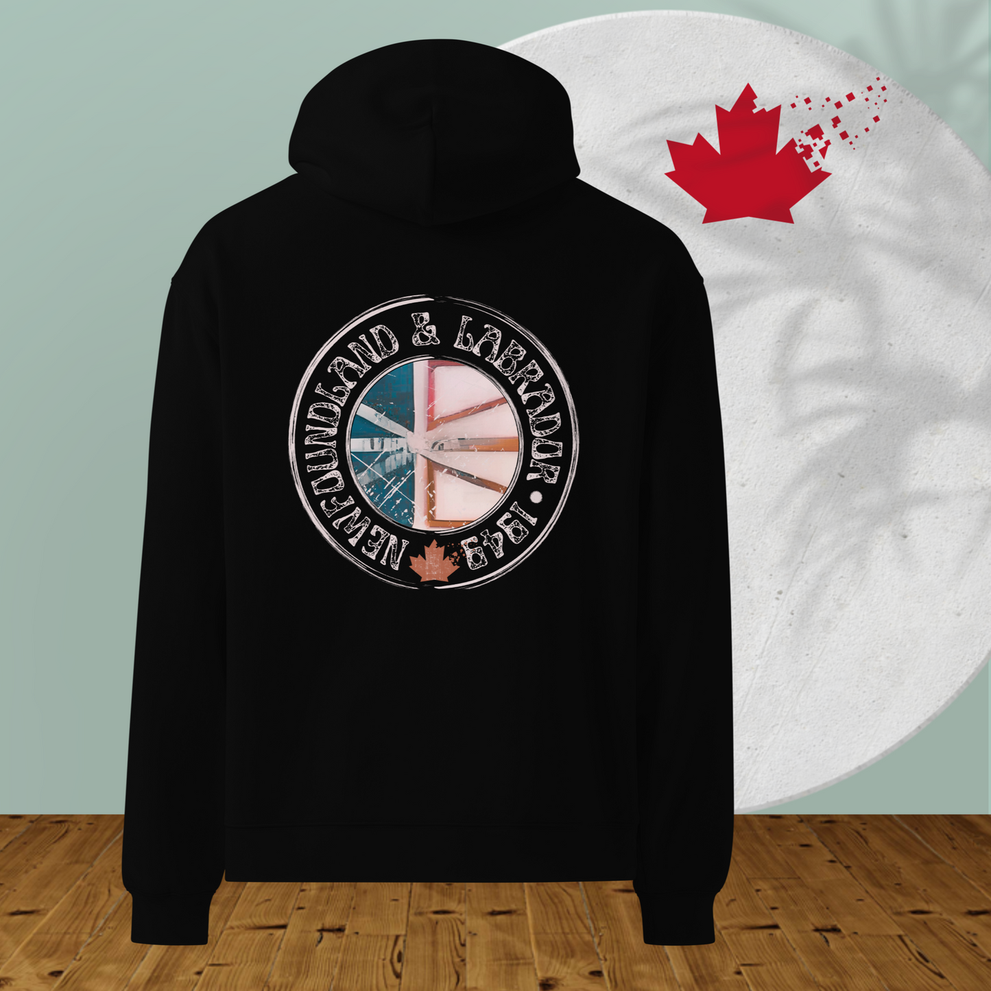 Newfoundland and Labrador's Unisex oversized hoodie