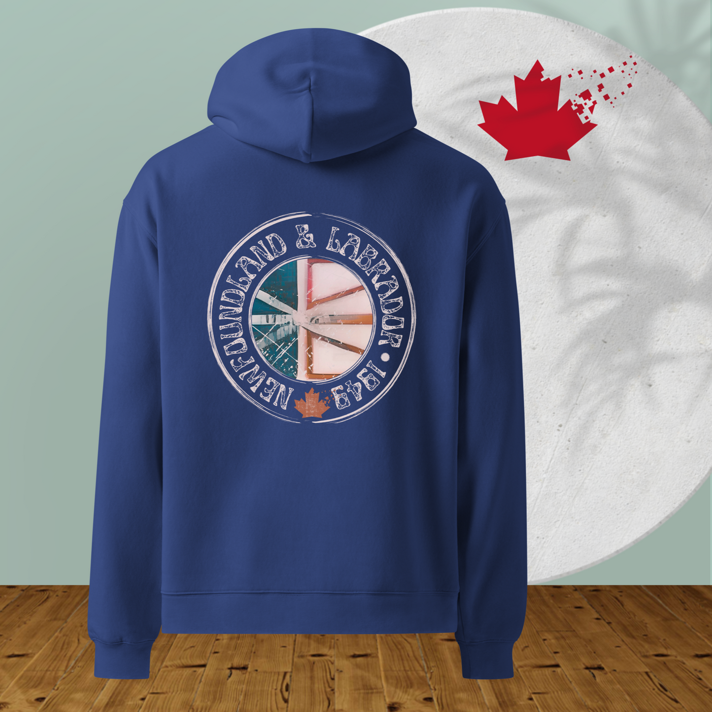 Newfoundland and Labrador's Unisex oversized hoodie