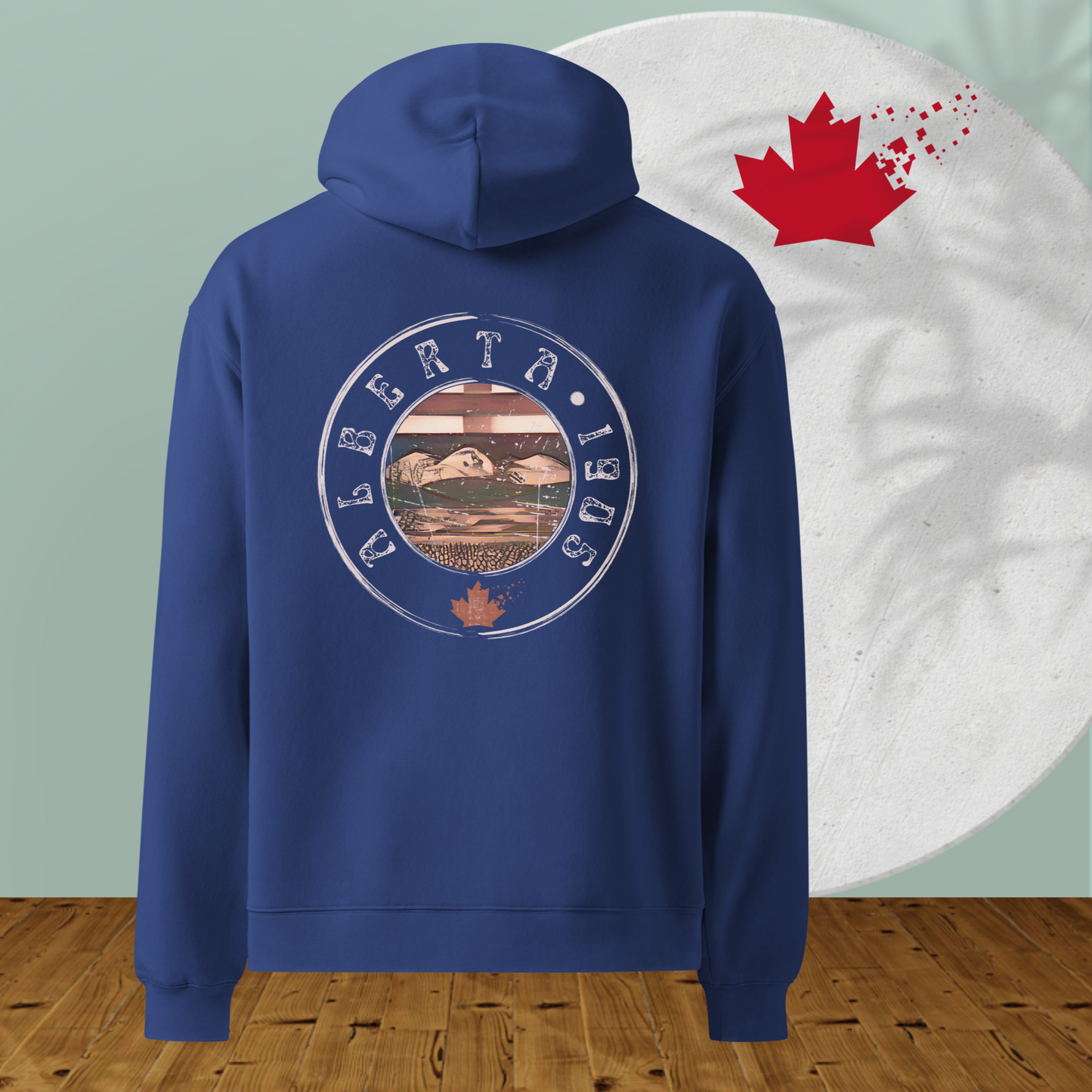 Alberta's Unisex oversized hoodie
