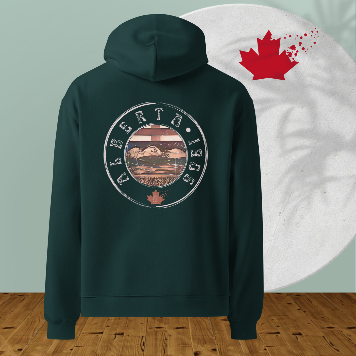 Alberta's Unisex oversized hoodie