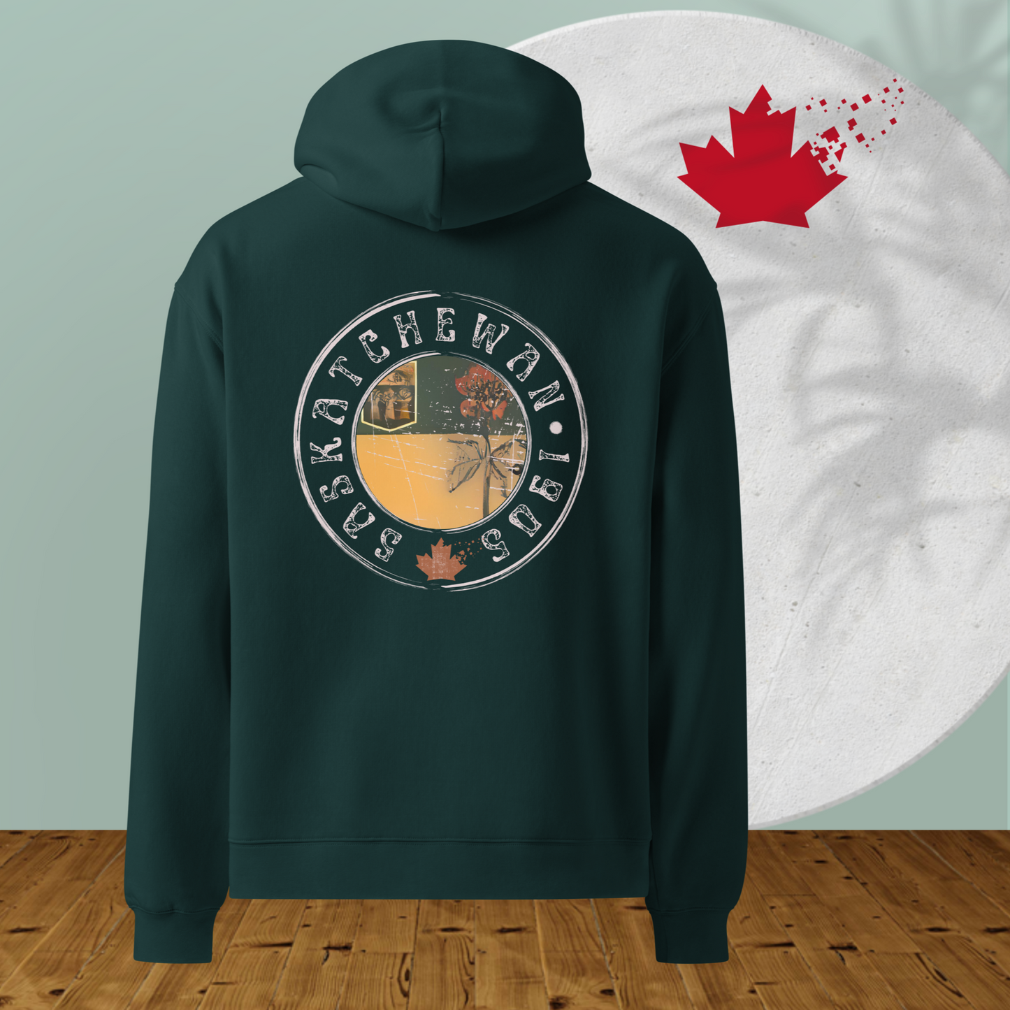 Saskatchewan's Unisex oversized hoodie