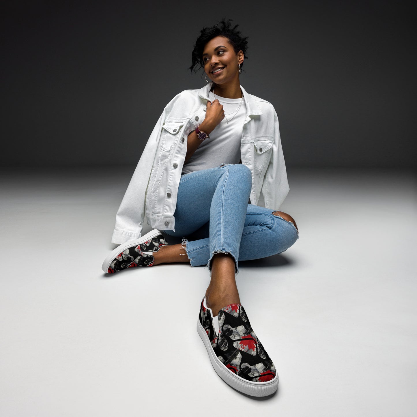 S3 Women’s slip-on canvas shoes