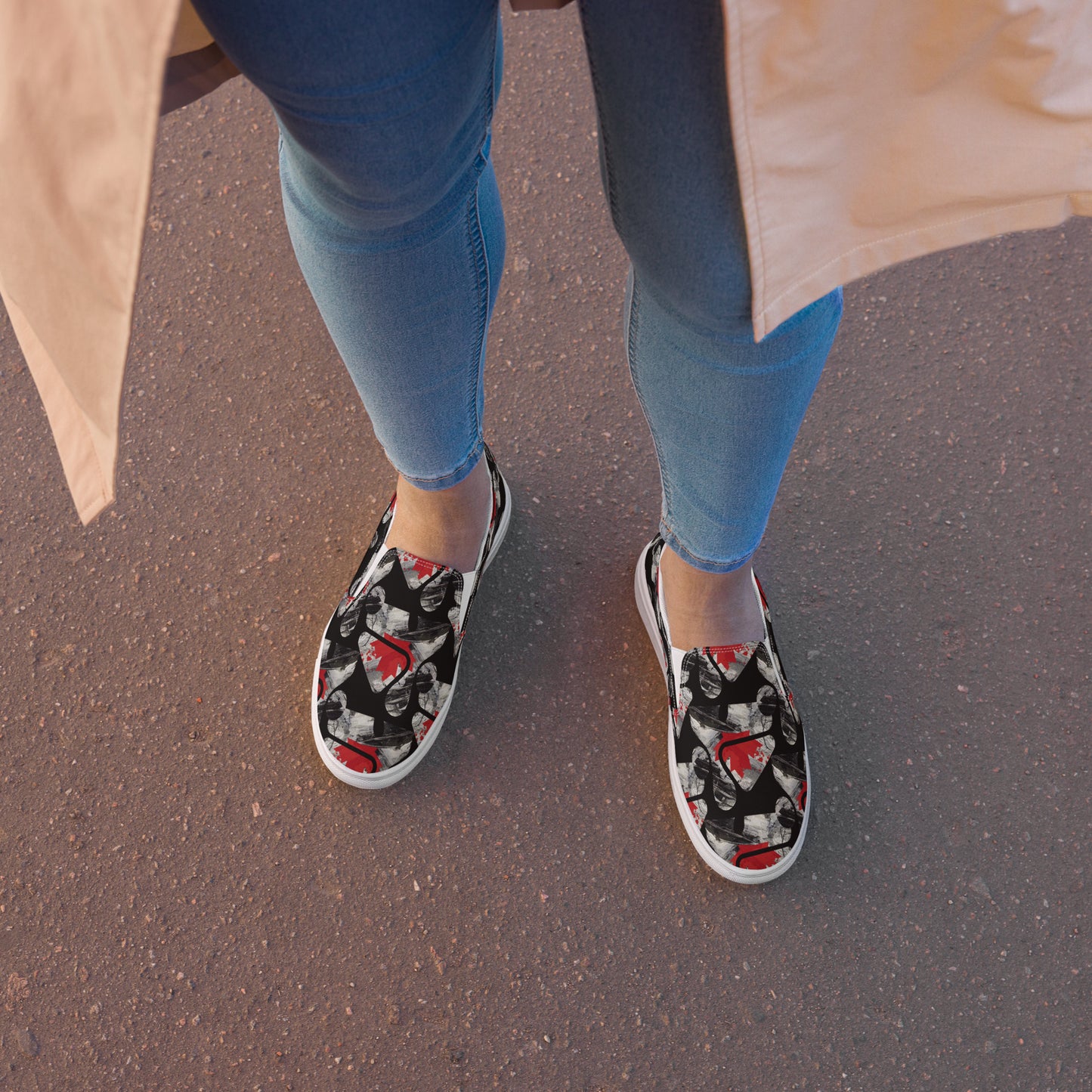 S3 Women’s slip-on canvas shoes