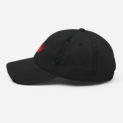 "TNS Maple Leaf" Distressed Dad Hat by TNS