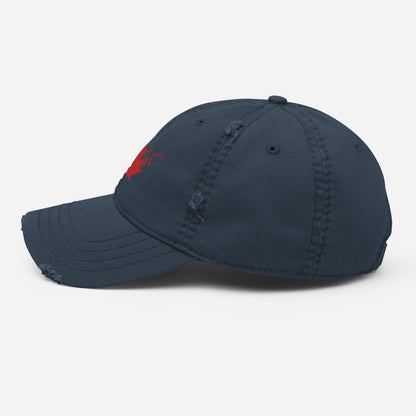 "TNS Maple Leaf" Distressed Dad Hat by TNS